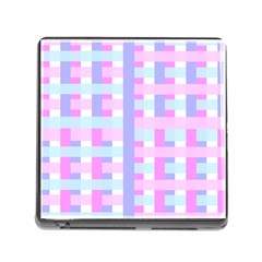 Gingham Nurserybaby Memory Card Reader (square 5 Slot)