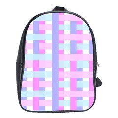 Gingham Nurserybaby School Bag (xl)