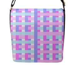 Gingham Nurserybaby Flap Closure Messenger Bag (l) by HermanTelo