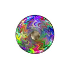 Rainbow Plasma Neon Hat Clip Ball Marker (10 Pack)