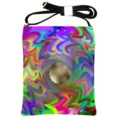 Rainbow Plasma Neon Shoulder Sling Bag