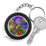 Rainbow Plasma Neon Measuring Tape Front