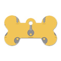 Key Dog Tag Bone (two Sides) by HermanTelo