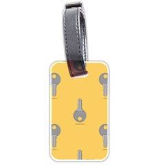 Key Luggage Tag (two Sides)