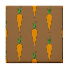 Healthy Fresh Carrot Tile Coasters by HermanTelo