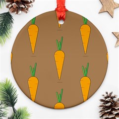 Healthy Fresh Carrot Ornament (round) by HermanTelo