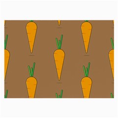 Healthy Fresh Carrot Large Glasses Cloth (2 Sides)