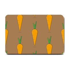 Healthy Fresh Carrot Small Doormat  by HermanTelo