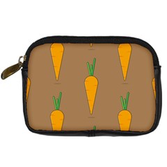 Healthy Fresh Carrot Digital Camera Leather Case