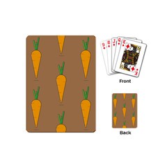 Healthy Fresh Carrot Playing Cards Single Design (mini)