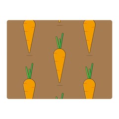 Healthy Fresh Carrot Double Sided Flano Blanket (mini) 