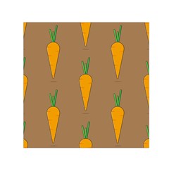 Healthy Fresh Carrot Small Satin Scarf (square) by HermanTelo