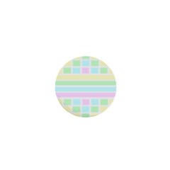 Geometric Pastel 1  Mini Magnets by Bajindul