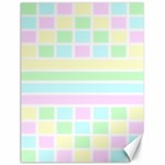 Geometric Pastel Canvas 18  x 24  17.8 x23.08  Canvas - 1