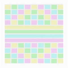 Geometric Pastel Medium Glasses Cloth by Bajindul