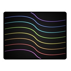 Wallpaper Background Colors Neon Fleece Blanket (small) by Bajindul