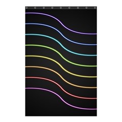 Wallpaper Background Colors Neon Shower Curtain 48  X 72  (small)  by Bajindul