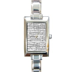 Confetti Music Art Modern Rectangle Italian Charm Watch by Bajindul