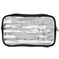 Confetti Music Art Modern Toiletries Bag (one Side) by Bajindul