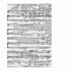 Confetti Music Art Modern Large Garden Flag (two Sides) by Bajindul