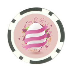 Easter Egg Poker Chip Card Guard by Bajindul