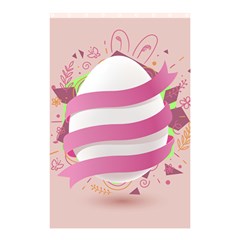 Easter Egg Shower Curtain 48  X 72  (small)  by Bajindul