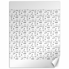 Music Notes Background Canvas 36  X 48  by Bajindul