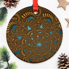 Fractal Abstract Ornament (round) by Bajindul