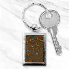 Fractal Abstract Key Chain (rectangle) by Bajindul