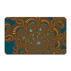 Fractal Abstract Magnet (rectangular) by Bajindul