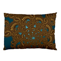 Fractal Abstract Pillow Case by Bajindul