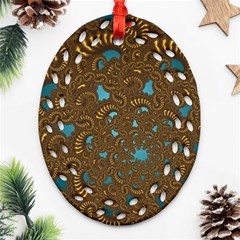 Fractal Abstract Ornament (oval Filigree) by Bajindul