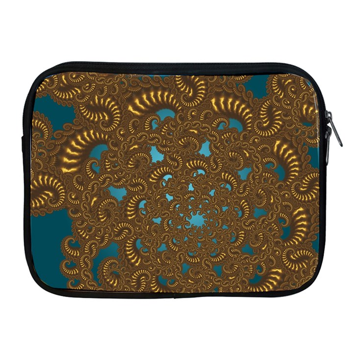 Fractal Abstract Apple iPad 2/3/4 Zipper Cases