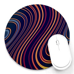 Fractal Mathematics Generated Round Mousepads by Bajindul