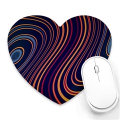 Fractal Mathematics Generated Heart Mousepads by Bajindul