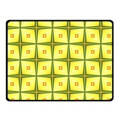 Background Pattern Gold Fleece Blanket (small) by Bajindul