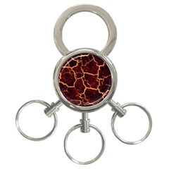 Lava Fire 3-ring Key Chain by Bajindul