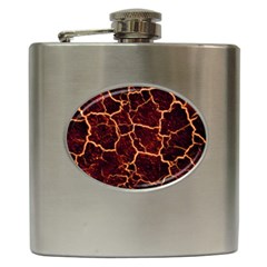 Lava Fire Hip Flask (6 Oz) by Bajindul