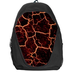 Lava Fire Backpack Bag by Bajindul