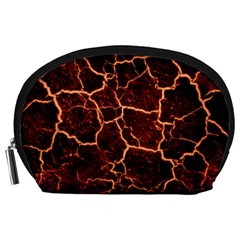 Lava Fire Accessory Pouch (large) by Bajindul