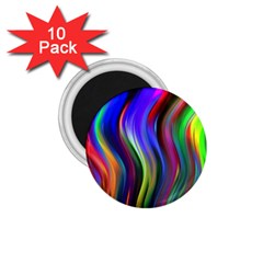 Lines Swinging Plasma Cross 1 75  Magnets (10 Pack)  by Bajindul