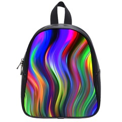 Lines Swinging Plasma Cross School Bag (small) by Bajindul