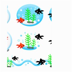 Fish Goldfish Water Large Garden Flag (two Sides) by Bajindul