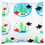 Fish Goldfish Water Standard Flano Cushion Case (One Side) Front