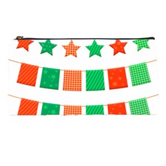 Christmas Bunting Banners Tasse Pencil Cases by Bajindul