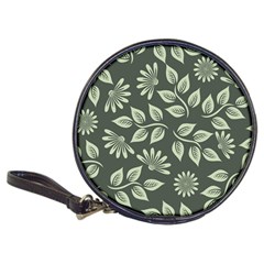 Flowers Pattern Spring Green Classic 20-cd Wallets by Bajindul