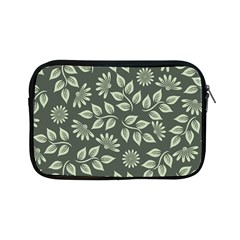 Flowers Pattern Spring Green Apple Ipad Mini Zipper Cases