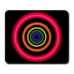 Neon Light Abstract Large Mousepads by Bajindul