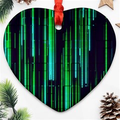 Background Blur Heart Ornament (Two Sides)