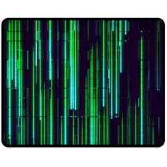 Background Blur Fleece Blanket (medium)  by Bajindul